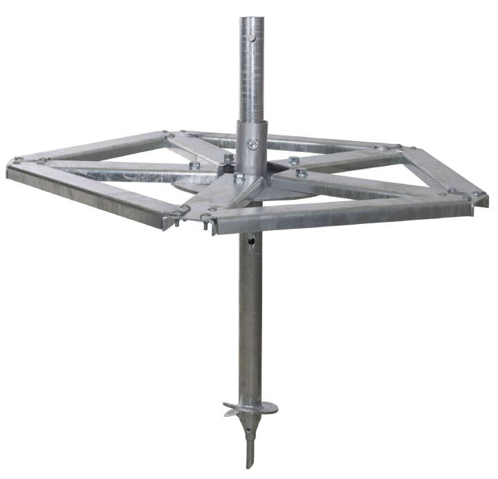 HAPPYCOW Bodenanker-Set für Pfahlbürste Maxi